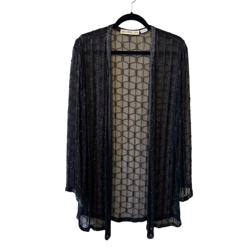 Vintage Scala Beaded Jacket - Picture 1 of 12